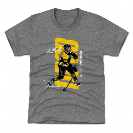 Boston Bruins Dětské - David Pastrnak Vertical G NHL Tričko
