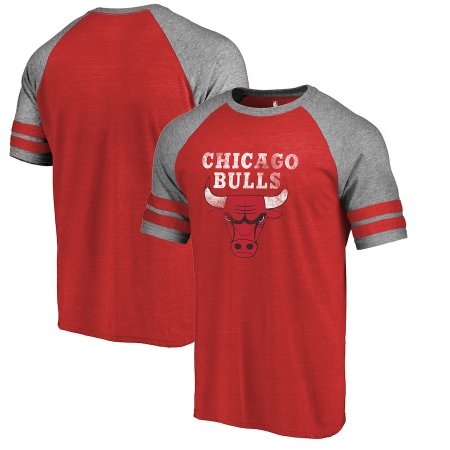 Chicago Bulls - Distressed Logo NBA Tričko
