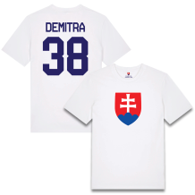 Slovensko - Pavol Demitra Hockey White Tričko