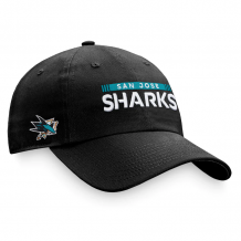 San Jose Sharks - Authentic Pro Rink Adjustable NHL Czapka