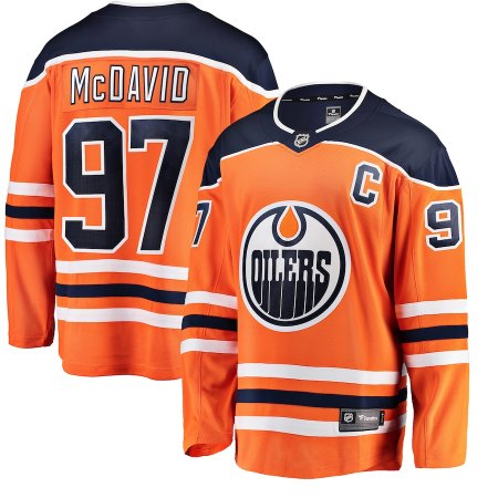 Edmonton Oilers - Connor McDavid Breakaway NHL Trikot