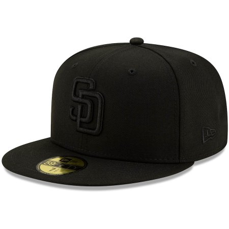 San Diego Padres - Black on Black 59FIFTY MLB Čiapka