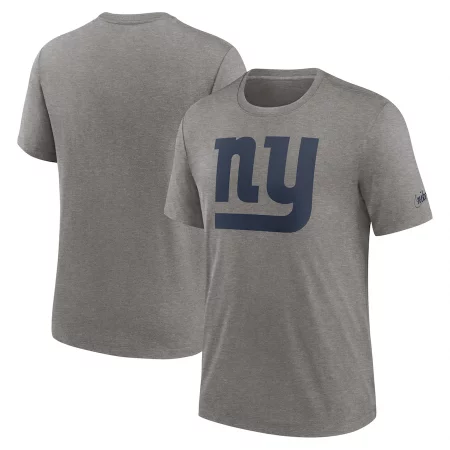 New York Giants - Rewind Logo Charcoal NFL T-Shirt