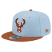 Milwaukee Bucks - Color Pack 2-Tone Light Blue/Brown 9Fifty NBA Šiltovka