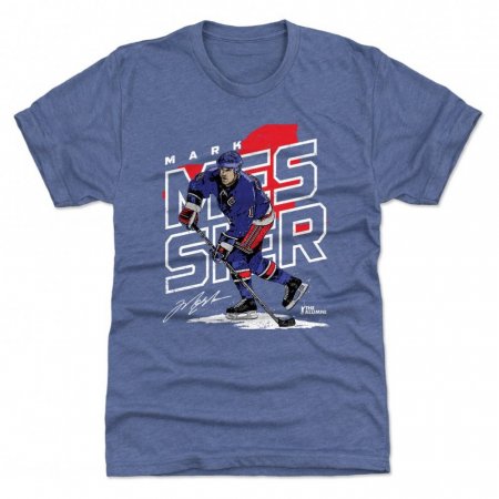New York Rangers - Mark Messier Player Blue NHL T-Shirt