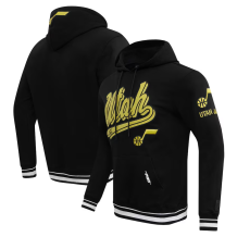 Utah Jazz - Script Tail Black NBA Mikina s kapucí