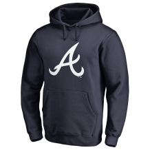 Atlanta Braves - Primary Logo MLB Mikina s kapucí
