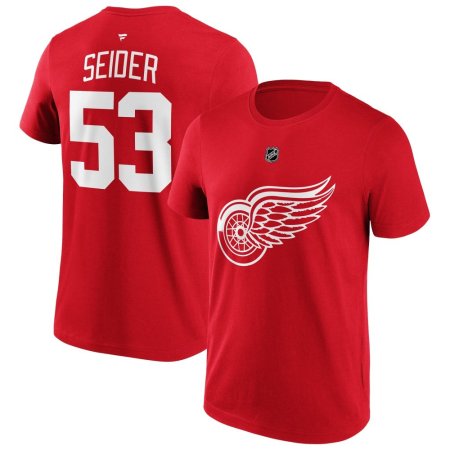 Detroit Red Wings - Moritz Seider NHL T-shirt