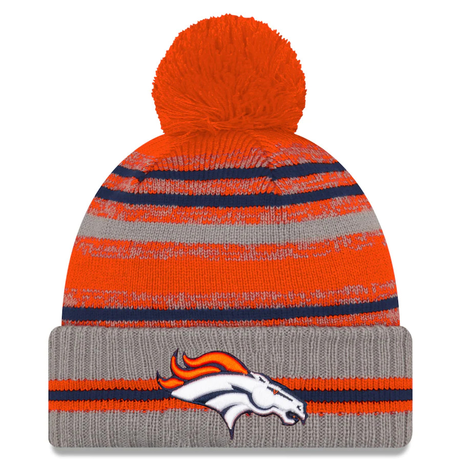 Denver Broncos - 2021 Sideline Tech NFL Knit hat :: FansMania