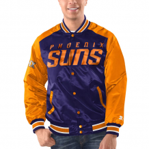 Phoenix Suns - Full-Snap Varsity Satin NBA Jacket