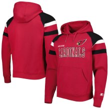 Arizona Cardinals - Draft Fleece Raglan NFL Bluza s kapturem