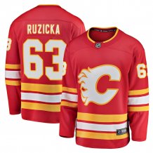 Calgary Flames - Adam Ruzicka Breakaway Home NHL Dres