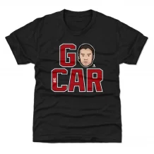 Carolina Hurricanes Youth - Sebastian Aho GO CAR Black NHL T-Shirt