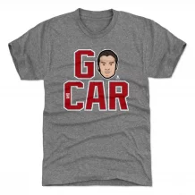 Carolina Hurricanes - Sebastian Aho GO CAR Gray NHL T-Shirt
