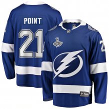 Tampa Bay Lightning - Brayden Point 2020 Stanley Cup Champions Home NHL Jersey