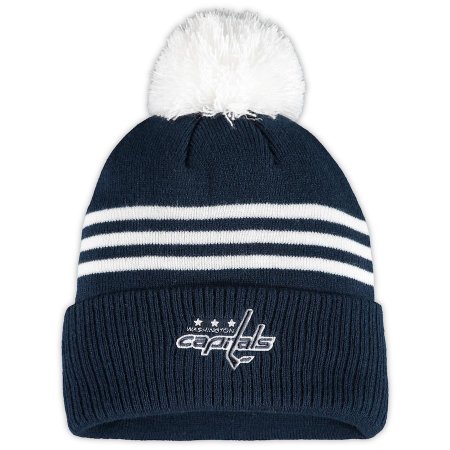Washington Capitals - Three Stripe Cuffed NHL Knit Hat
