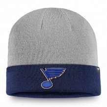 St. Louis Blues - Gray Cuffed NHL Zimní čepice