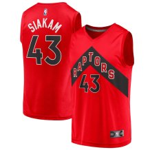 Toronto Raptors - Pascal Siakam Fast Break Replica Red NBA Jersey