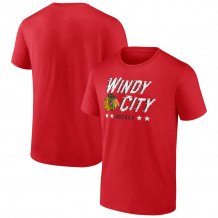 Chicago Blackhawks - Ice Cluster NHL T-Shirt