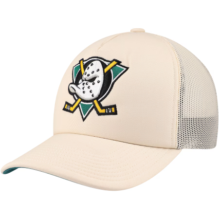Anaheim Ducks - Foam Front Cream NHL Czapka