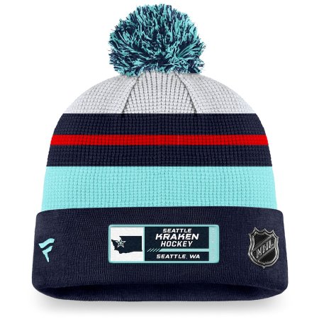 Seattle Kraken - Authentic Pro Draft NHL Zimní čepice