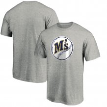 Seattle Mariners - Cooperstown Huntington Logo MLB T-Shirt