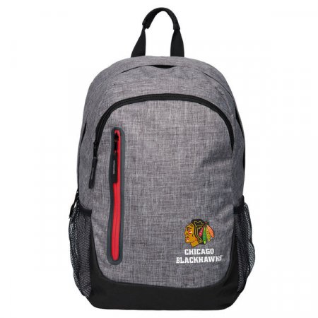 Chicago Blackhawks - Heathered Gray NHL Backpack