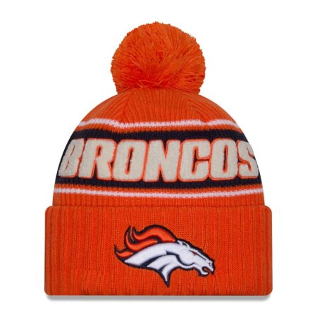 Denver Broncos - 2024 Sideline Sport Orange NFL Zimná čiapka