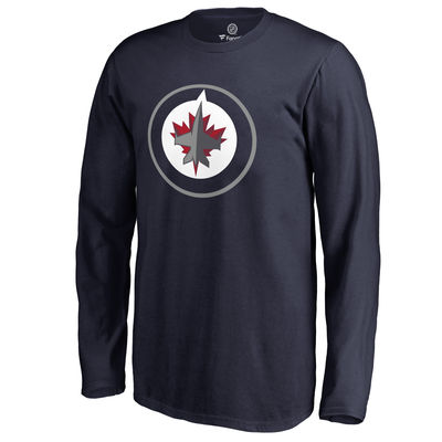Winnipeg Jets Youth - Primary Logo NHL Long Sleeve T-Shirt