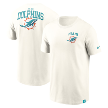 Miami Dolphins - Blitz Essential Cream NFL T-Shirt