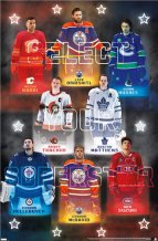 League SuperStars NHL Poster