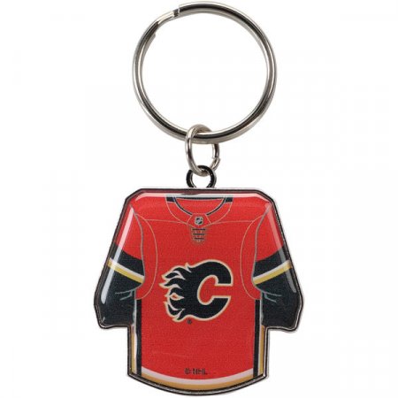 Calgary Flames - Reversible Jersey NHL Keychain