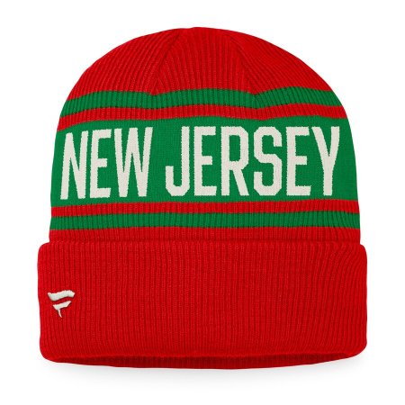 New Jersey Devils - True Classic Retro NHL Knit Hat