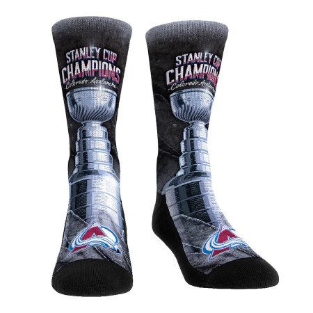 Colorado Avalanche - 2022 Stanley Cup Champions The Cup NHL Socks