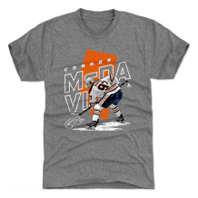 Edmonton Oilers Youth - Connor McDavid Player Map NHL T-Shirt