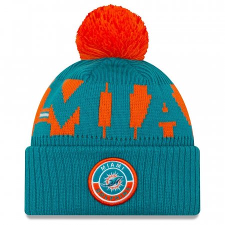 Miami Dolphins - 2020 Sideline Home NFL Knit hat