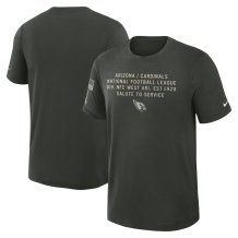 Arizona Cardinals - 2025 Salute To Service Slub NFL T-Shirt