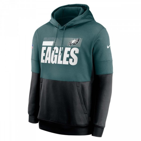 Philadelphia Eagles - Sideline Lockup NFL Mikina s kapucňou