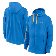 Los Angeles Chargers - 2024 Nike Sideline Club Full-zip NFL Mikina s kapucňou