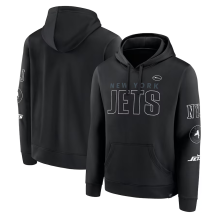 New York Jets - Blackout Pullover NFL Mikina s kapucňou