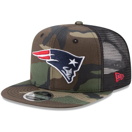 New England Patriots- Camo Trucker 9Fifty NFL Hat