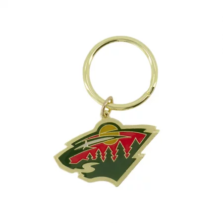 Minnesota Wild - Team Logo NHL Keychain