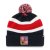 Czechia Fan Emblem Breakaway Navy Knit Hat