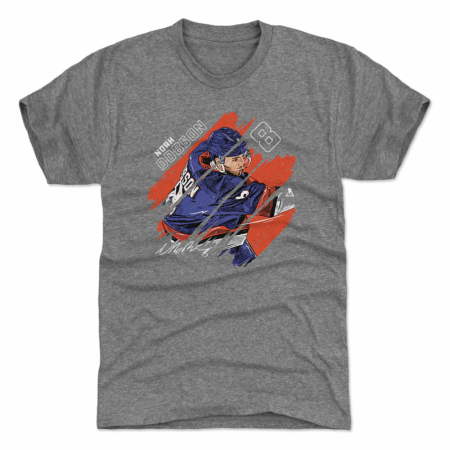 New York Islanders - Noah Dobson Stripes Gray NHL T-Shirt