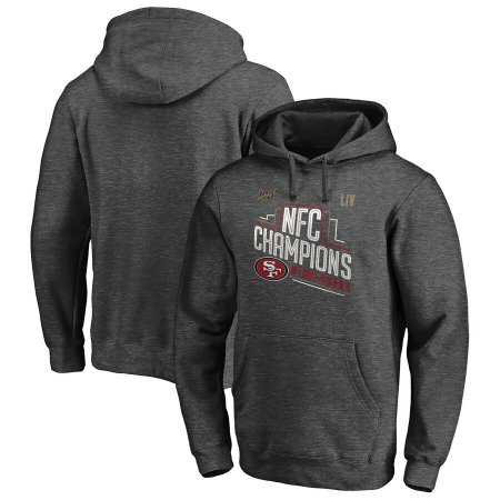 San Francisco 49ers - 2019 NFC Champions Trophy Collection NFL Hoodie
