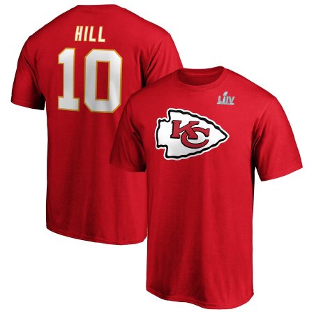 Kansas City Chiefs - Tyreek Hill Super Bowl LIV NFL T-Shirt