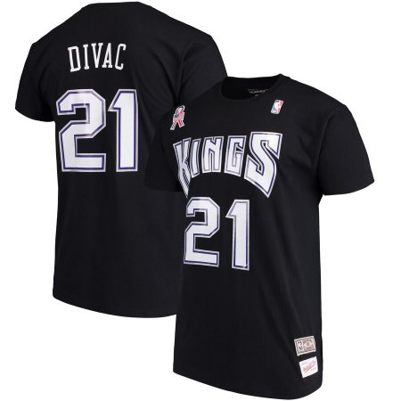 Vlade Divac - Sacramento Kings Retro NBA T-shirt
