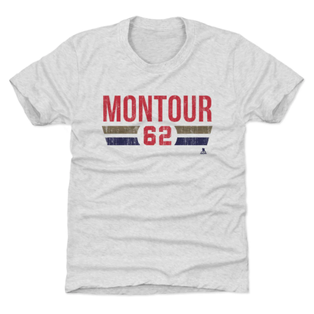 Florida Panthers Dětské - Brandon Montour Font White NHL Tričko