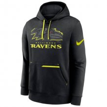 Baltimore Ravens - Volt NFL Mikina s kapucí