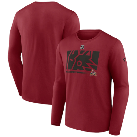 Arizona Coyotes - Authentic Pro Secondary NHL Long Sleeve T-Shirt
